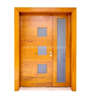 High-Quality Wooden Doors – Fire Rated and Non-Fire Rated Options, Solid Core Timber, Custom Laminate/Veneer Finish, Factory Ironmongery, Residential & Commercial Application
